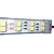 baratos Faixas de Luzes LED-HKV 5m Faixas de Luzes LED Flexíveis 600 LEDs 5050 SMD 10mm 1pç Branco Quente Branco Impermeável Tiktok LED Strip Lights 12 V