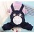 cheap Dog Clothes-Hoodie Jumpsuit Animal Party Cosplay Fashion Casual Daily Outdoor Winter Dog Clothes Puppy Clothes Dog Outfits Purple Red Coffee Costume for Girl and Boy Dog Cotton XS S M L XL