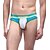 cheap Men&#039;s Briefs Underwear-Men&#039;s Patchwork Thin 1 pc Yellow Fuchsia Light Blue Light Brown Royal Blue