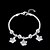 cheap Bracelets-Women&#039;s Chain Bracelet / Charm Bracelet - Silver Plated Heart, Flower Vintage, Bohemian, Natural Bracelet Silver For Christmas / Party / Special Occasion