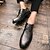 baratos Sapatos Oxford para Homem-Homens sapatos Couro de Porco Primavera Verão Outono Inverno Sapatos formais Oxfords Caminhada Mocassim para Casamento Escritório e