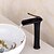 cheap Bathroom Sink Faucets-Bathroom Sink Faucet - Standard Oil-rubbed Bronze Centerset Single Handle One HoleBath Taps