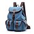 cheap Backpacks &amp; Bookbags-Women&#039;s Bags Canvas Backpack for Casual All Seasons Coffee Wine Azure