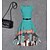 billige Kjoler-Jenter&#039; Ermeløs Mote 3D-trykt grafikk Kjoler Tegneserie Blomster Bomull Polyester / Bomull Blanding Kjole Sommer Barn Trykt mønster
