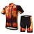 cheap Men&#039;s Clothing Sets-Men&#039;s Cycling Jersey with Shorts Bike Clothing Suit Breathable Quick Dry Sweat-wicking Sports Mountain Bike MTB Road Bike Cycling Clothing Apparel