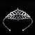 billige Bryllups Hovedstykke-Krystal / Rhinsten / Legering Crown Tiaras / Pandebånd med 1 Bryllup / Speciel Lejlighed / Fest / aften Medaljon