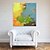 cheap Abstract Paintings-Oil Painting Hand Painted - Abstract Abstract Canvas