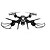 billige Fjernstyrte quadcoptere og multirotorer-RC Drone SJ  R / C T30CW 4 Kanal 2.4G Med HD-kamera 0.5MP Fjernstyrt quadkopter En Tast For Retur / Sveve Fjernstyrt Quadkopter / / CE