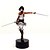 cheap Anime Action Figures-Anime Action Figures Inspired by Attack on Titan Mikasa Ackermann PVC(PolyVinyl Chloride) 14 cm CM Model Toys Doll Toy