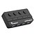 cheap USB Hubs &amp; Switches-4 USB Hub USB 3.0 USB 3.0 With Switch(es) / With Power Adapter Data Hub