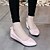 cheap Women&#039;s Heels-Women&#039;s Shoes Synthetic Microfiber PU / PU(Polyurethane) Spring / Summer Basic Pump Heels Chunky Heel Round Toe Bowknot Black / Blue /