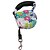 cheap Dog Collars, Harnesses &amp; Leashes-Cat Dog Leash Adjustable Portable Safety Flower / Floral Rainbow Nylon ABS Rainbow White Black Blue