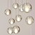 economico Luci dell&#039;isola-14 lampadine lampadina da 10 cm inclusa / dimmerabile / dimmerabile con telecomando luce a sospensione cluster in metallo bianco moderno contemporaneo ac100-240v