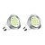 billige Spotlys med LED-2pcs 3 W LED-spotpærer 260-300 lm E14 16 LED perler SMD 5630 Varm hvit Hvit 220-240 V / 2 stk.