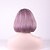 ieftine Peruci Costum-Peruci de Cosplay Peruci Sintetice Drept Ondulee Naturale Ondulee Naturale Frizură Asimetrică Perucă Pink Mediu Violet Păr Sintetic Pentru femei Linia naturală de păr Pink