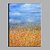 voordelige Olieverfschilderijen-Hang-geschilderd olieverfschilderij Handgeschilderde - Abstract Modern Kangas / Uitgerekt canvas