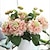 cheap Artificial Flower-Silk Modern Style Bouquet Tabletop Flower Bouquet 5