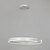 baratos Luzes pendentes-60 cm Regulável Luzes Pingente Alumínio silica Gel Linear Branco Contemporâneo Moderno 110-120V 220-240V