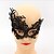 baratos Acessórios para Festa do Halloween-1pcs vendas quentes preta sexy máscara de máscara de laço máscara de máscara para disfarce fantasia vestido / fantasia de festa de