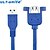 preiswerte USB-Kabel-USB 3.0 Verlängerungskabel, USB 3.0 to USB 3.0 Verlängerungskabel Male - Female 0.3m (1Ft)