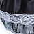 cheap Sexy Uniforms-Maid Costume Career Costumes Cosplay Costume Party Costume Masquerade Women&#039;s Maid Uniforms Halloween Carnival Festival / Holiday Polyester Outfits Black Lace