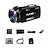 tanie Mini kamery-Plastik Aparaty cyfrowe Wysoka rozdzielczość Sensor Micro USB Pilot zdalnego sterowania 1080P Wykrywanie uśmiechu Miracast Łatwy do