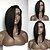 halpa Peruukit ihmisen hiuksista-Aidot hiukset Liimaton kokoverkko Full Lace Peruukki Bob-leikkaus Keskiosa tyyli Brasilialainen Suora Peruukki 130% Hiusten tiheys ja vauvan hiukset Luonnollinen hiusviiva Afro-amerikkalainen