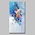 cheap Abstract Paintings-Oil Painting Hand Painted - Abstract Abstract Modern Rolled Canvas