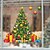 cheap Curtain Accessories-Window Film &amp; Stickers Decoration Christmas Trees / Leaves PVC / Vinyl Window Sticker