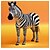 baratos Quebra-Cabeças 3D-Quebra-Cabeças 3D Maquetes de Papel Brinquedos de Montar Cavalo Zebra Animais Faça Você Mesmo Simulação Cartão de Papel Duro Clássico Crianças Unisexo Brinquedos Dom