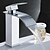 cheap Classical-Bathroom Sink Faucet - Waterfall Chrome Centerset Single Handle One HoleBath Taps