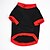 cheap Dog Clothes-Cat Dog Shirt / T-Shirt Vest Puppy Clothes Tiaras &amp; Crowns Casual / Daily Party Dog Clothes Puppy Clothes Dog Outfits Black Costume for Girl and Boy Dog Cotton XS S M L