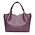 cheap Handbag &amp; Totes-Women&#039;s Bags PU Leather Top Handle Bag Zipper Leather Bags Office &amp; Career Black Purple Red Gray