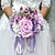 economico Fiori per matrimonio-Bouquet sposa Bouquet Matrimonio Poliestere 25 cm ca.