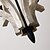 Χαμηλού Κόστους Σχέδιο σε Στυλ Κεριών-6-Light 50 cm Mini Style Πολυέλαιοι Ξύλο / μπαμπού Γυαλί Κηροπήγιο Βαμμένα τελειώματα Ρετρό 110-120 V 220-240 V