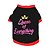 cheap Dog Clothes-Cat Dog Shirt / T-Shirt Vest Puppy Clothes Tiaras &amp; Crowns Casual / Daily Party Dog Clothes Puppy Clothes Dog Outfits Black Costume for Girl and Boy Dog Cotton XS S M L