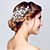 baratos Capacete de Casamento-Cristal Tiaras / Headbands / Flores com Floral 1pç Casamento / Ocasião Especial / Aniversário Capacete