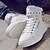 cheap Men&#039;s Sneakers-Men&#039;s Comfort Shoes Fall / Winter Casual Outdoor Sneakers Walking Shoes PU White / Black / Red / Rivet
