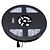 billige LED Strip Lamper-HKV 5 m Fleksible LED-lysstriper 300 LED 2835 SMD 1pc Lilla Vanntett Kuttbar Tiktok LED stripelys 12 V