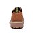 halpa Miesten Oxford-kengät-Miesten Nahka Kevät / Syksy Comfort Oxford-kengät Harmaa / Vaalean ruskea / Tumman ruskea