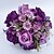 Χαμηλού Κόστους Λουλούδια Γάμου-Λουλούδια Γάμου Μπουκέτα Γάμου Πολυεστέρας 9,84 &quot; (περίπου25εκ)