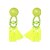 cheap Earrings-Women&#039;s Drop Earrings Tassel Fringe Chandelier Ladies Bohemian Fashion Euramerican Boho Earrings Jewelry Black / Purple / Yellow For Party Daily