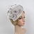 preiswerte Faszinator-Fascinators Kentucky Derby Hat Flowers Headwear Plastic Saucer Hat Wedding Special Occasion Party / Evening Ladies Day Melbourne Cup With Floral Headpiece Headwear