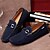 cheap Men&#039;s Slip-ons &amp; Loafers-Men&#039;s Light Soles Fleece / PU(Polyurethane) Spring / Summer Loafers &amp; Slip-Ons Gray / Blue / Burgundy
