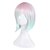 cheap Costume Wigs-Cosplay Costume Wig Synthetic Wig Straight Straight Bob Wig Short Medium Length Pink Synthetic Hair Women‘s Natural Hairline Blonde