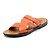 cheap Men&#039;s Sandals-Men&#039;s Sandals Comfort Shoes Slingback Sandals Casual PU Light Brown Blue Yellow Spring Summer