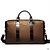 cheap Travel Bags-Men Bags PU Travel Bag for Casual Outdoor All Seasons Coffee