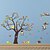 billige Veggklistremerker-Dekorative Mur Klistermærker - Fly vægklistermærker Dyr / Mote / Botanisk Stue / Soverom / Baderom