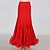 cheap Ballroom Dancewear-Ballroom Dance Skirts Ruched Women&#039;s Performance Natural Tulle Milk Fiber