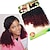cheap Crochet Hair-Braiding Hair Curly Curly Braids / Hair Accessory / Human Hair Extensions Human Hair 8 Roots Hair Braids Ombre Crochet Braids Daily Brazilian Hair